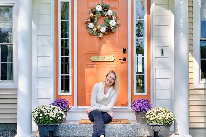 tips for decorating a fall front entry three daughters home