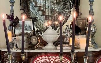 Halloween Home Tour: Southern Gothic Dining Room