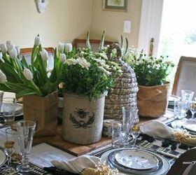 Bee Theme Tablescape