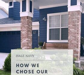 Hale Navy : How We Chose Our Exterior Paint Color
