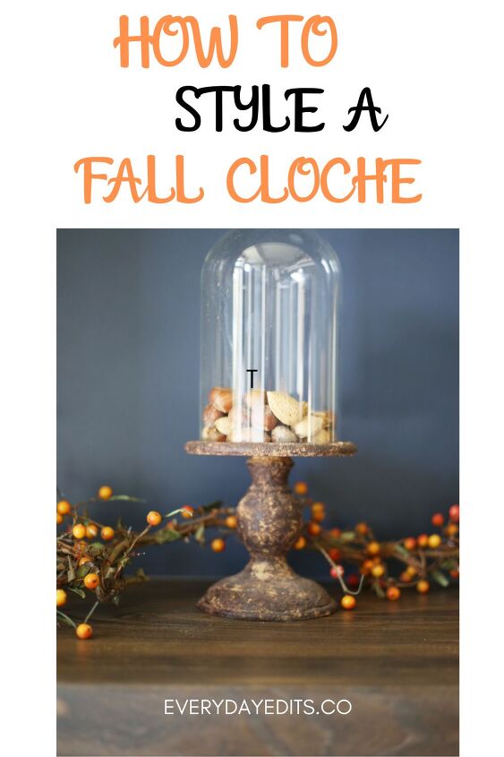 how to style a fall cloche