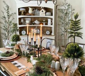 How To Set A Beautiful Natural Christmas Table | Redesign