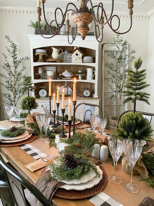 How to Set a Beautiful Natural Christmas Table | Redesign