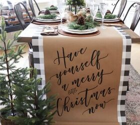 how to set a beautiful natural christmas table, How to Create a Beautiful Natural Christmas Table