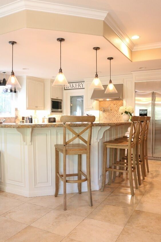 how to choose the best way to paint kitchen cabinets, farmhouse kitchen transformation using white paint