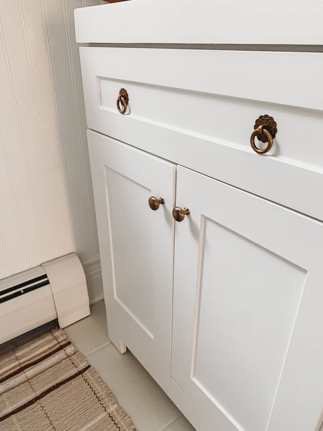 Powder Room Makeover - Three Daughters Home | Redesign