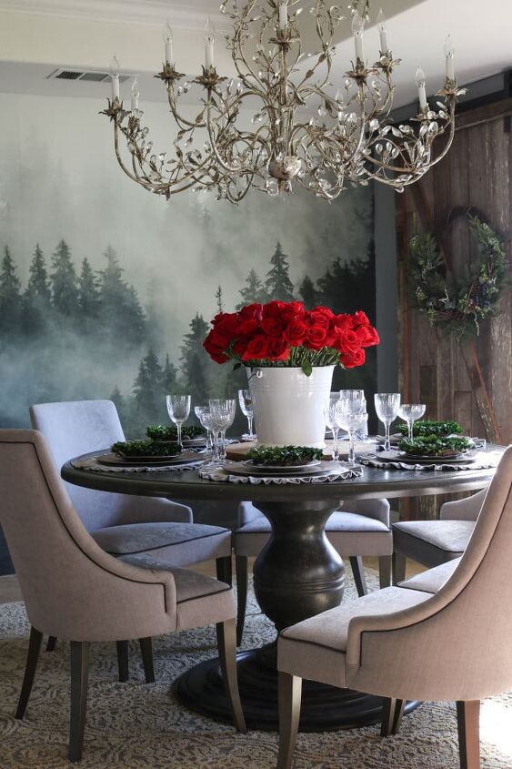 valentines day red roses how to create loving gift arrangements on a, red roses look classic and elegant on dining room table