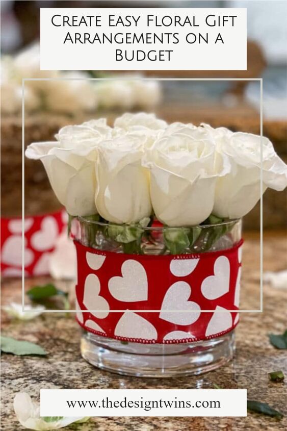 valentines day red roses how to create loving gift arrangements on a, White roses make perfect Valentines day gift wrapped with ribbon