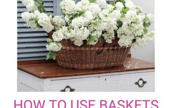 How to Use Baskets When Decorating Your Home