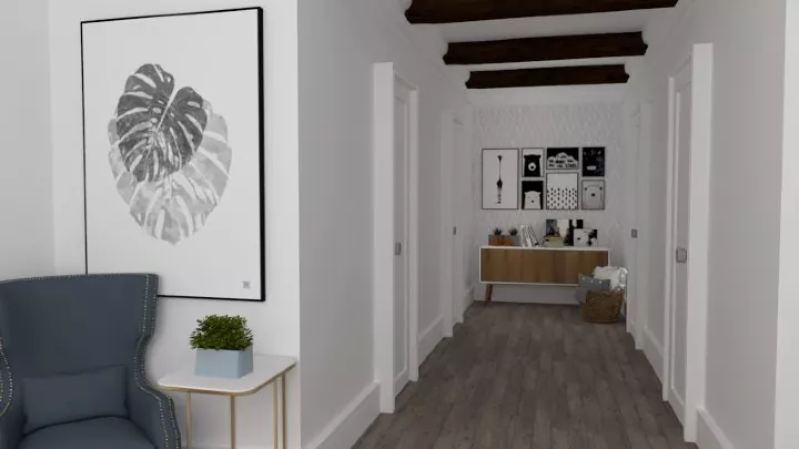 Jazz up Your Empty, Boring Hallway | Redesign