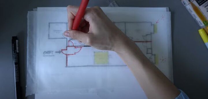 Space Planning in Interior Design: How to Split 1 Apartment into 2 ...
