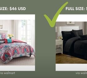 cheap ways to make home look expensive, Print bedsheets vs solid color bedsheets