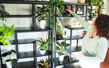 How to Style a Plant Wall With Decor & Shelves in Your Home