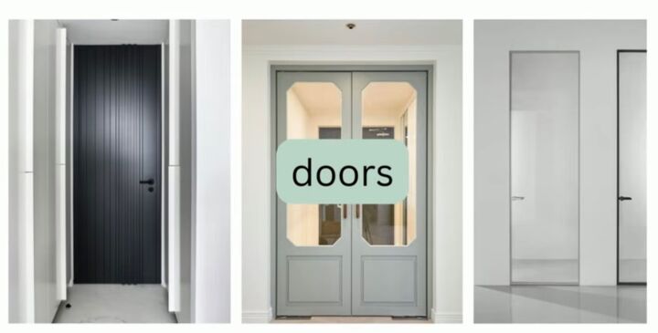 interior design terms, Different types of doors