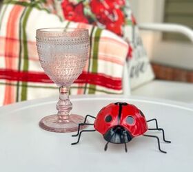 Instead of going all out, she added small pieces to her home this summer and we are obsessed