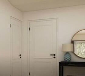 white paint colors, Room with less natural light and warm finishes