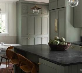 interior design trends, Dark countertops