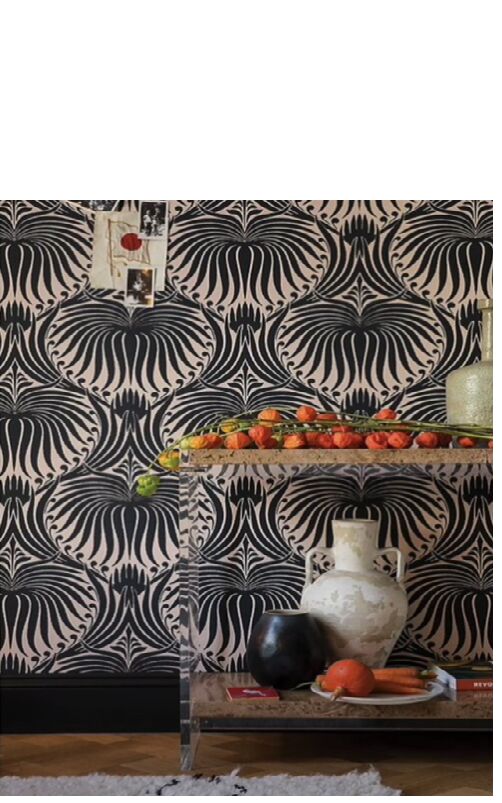 wallpaper hack, Wallpaper in interior design