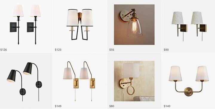lighting for small spaces, Wall sconces