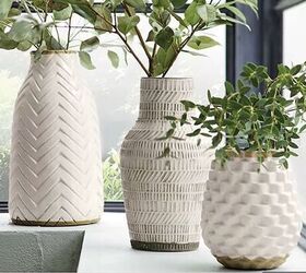 Pots and vases filled with greenery