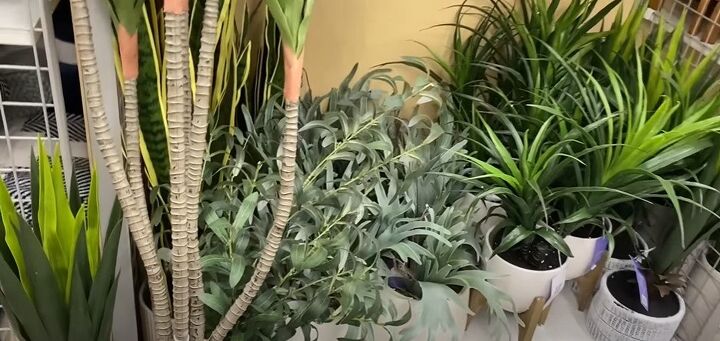 home decor stores, Realistic looking faux plants