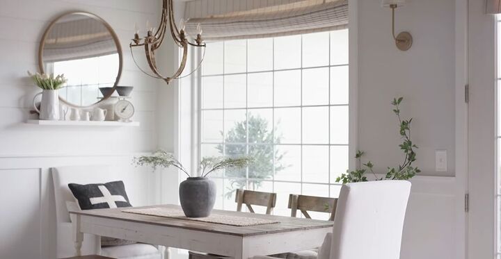 fall floral arrangements, Rustic concrete vase with eucalyptus greenery