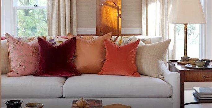 timeless interior design, Neutral with pops of color