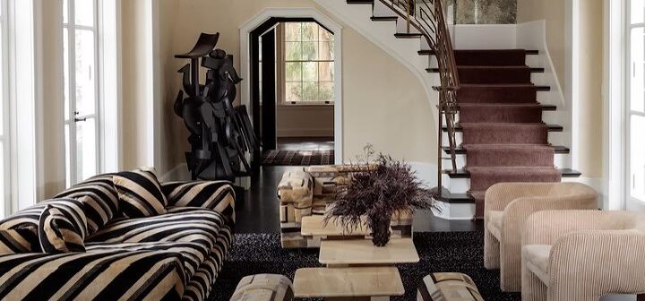 timeless interior design, Patterned upholstery