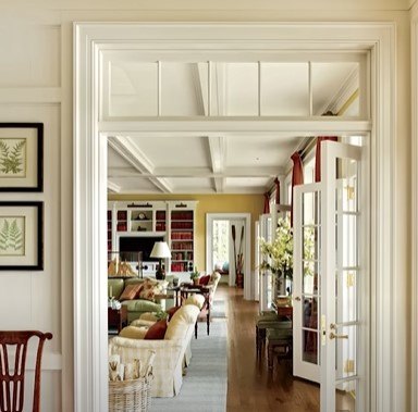 timeless interior design, Examples of traditional millwork
