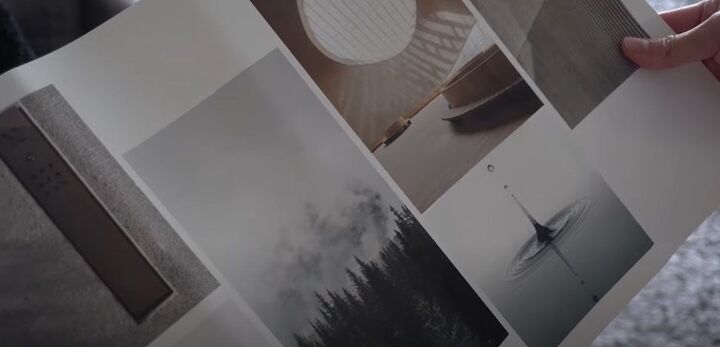interior design process, Mood board