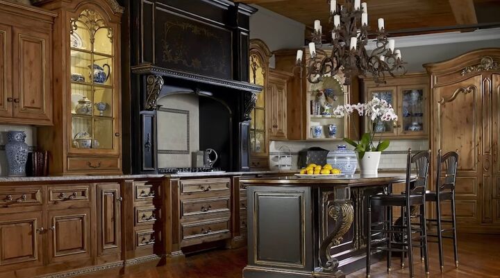 Tuscan-style kitchen