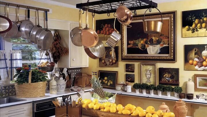 Overhead pot racks