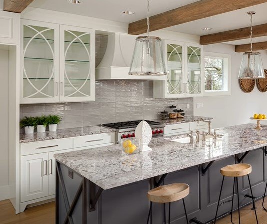 interior design trends, Making an all white kitchen feel warmer