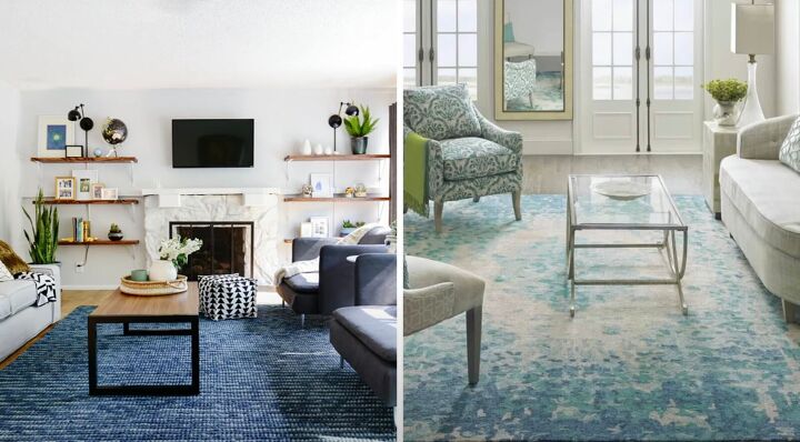 interior design mistakes, Choosing the right size rug