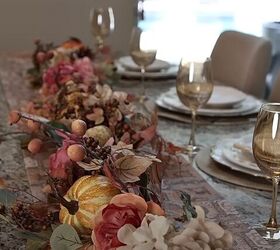 Fall tablescape