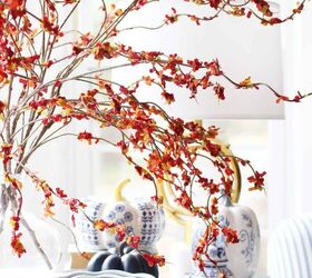 These have to be some of the prettiest ways to add orange to a living room this season