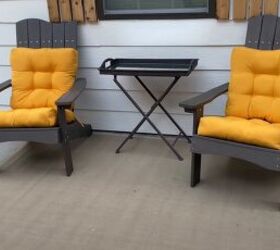 Mustard color cushions