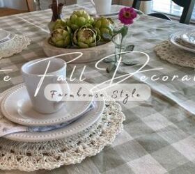How to Style a Fall Farmhouse Tablescape & Dining Room Decor