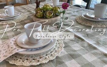 How to Style a Fall Farmhouse Tablescape & Dining Room Decor