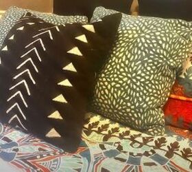 Pillows with Afro-Bohemian designs