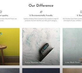 Sydney Harbour Paint Company's website