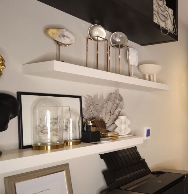 luxury ikea hacks, Floating shelves from Ikea