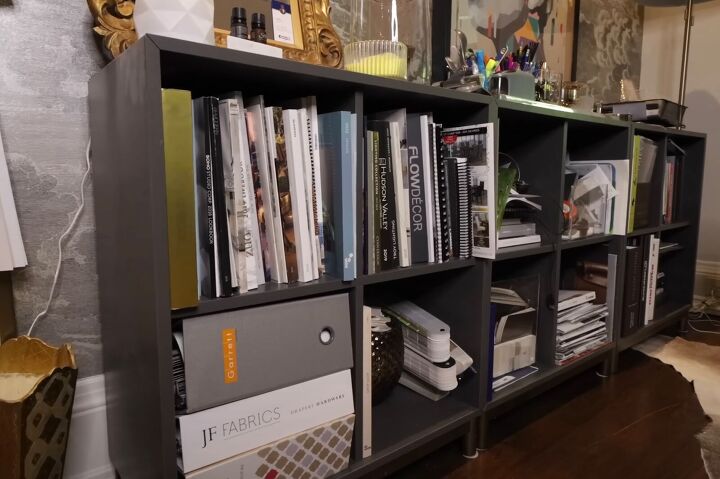 luxury ikea hacks, EKET shelving unit from Ikea