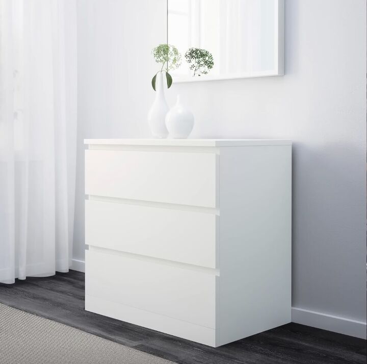 luxury ikea hacks, Malm dresser from Ikea