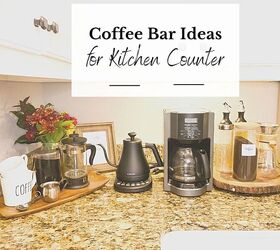 coffee bar ideas for kitchen counter