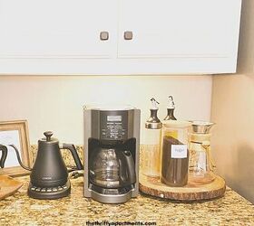 coffee bar ideas for kitchen counter