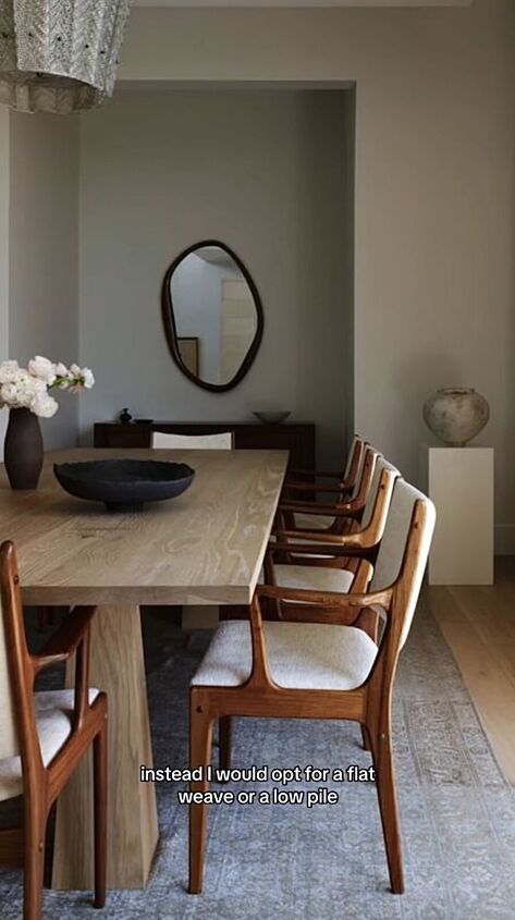 dining room mistakes, Dining room table