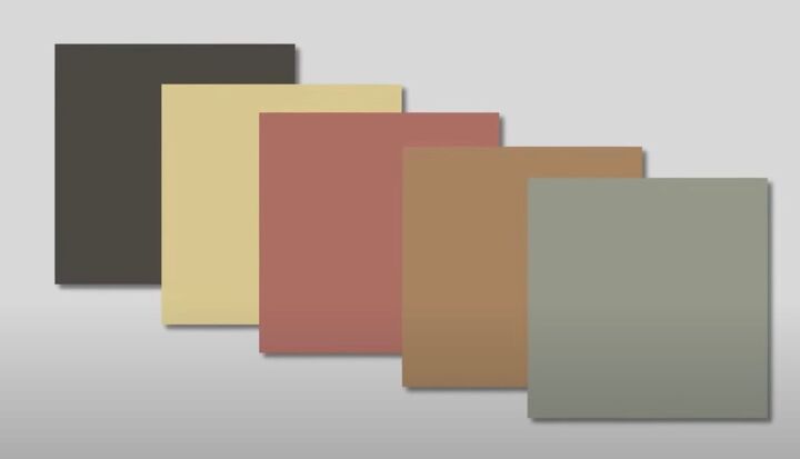 Earthy colors
