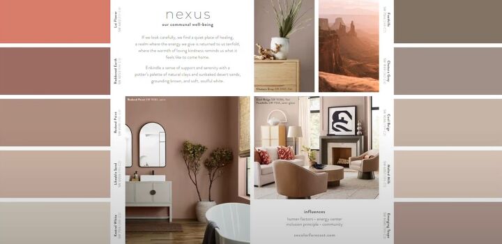Nexus color palette from Sherwin-Williams