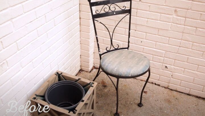 Old courtyard furniture